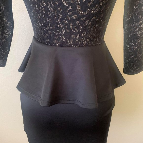 Windsor Peplum Dress - Picture 6 of 8